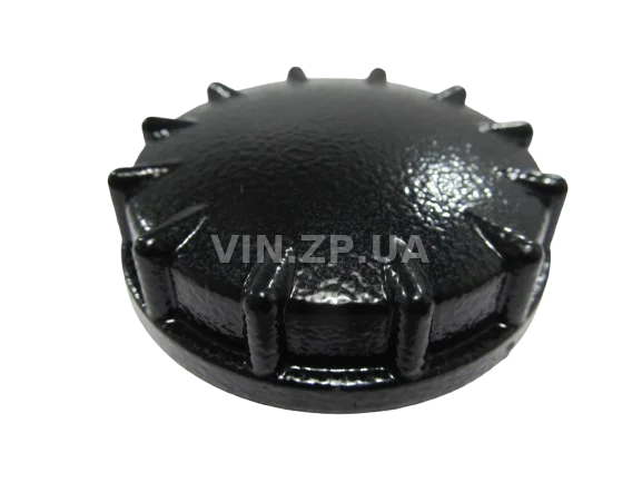 Крышка бензобака Таврия 1102-05, ВАЗ 2101, 2103, 2104, 2105, 2106, 2107, 2121, 21213, 21214, металлическая, чёрная ЦАМ