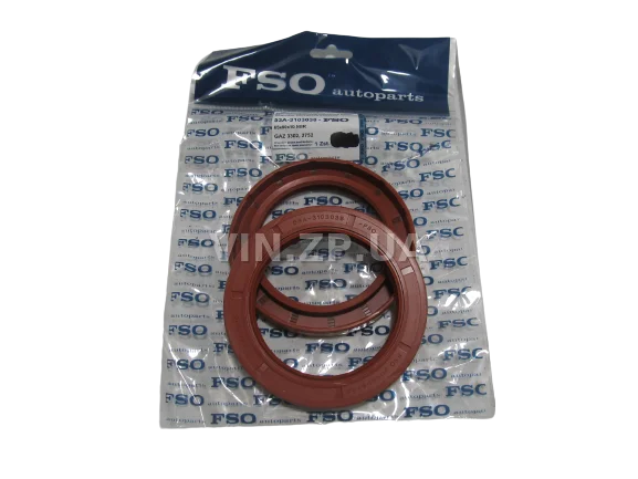 Сальник ступицы FSO ГАЗ 3302, 2217, 2705, 33027, 3306, 3307, 3309, задней, 65 х 90 х 10, к-кт 2шт