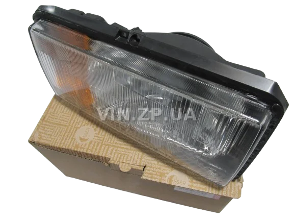 Фара ВАЗ 2104, 2105, 2107 ESER правая, желтый поворот, рисунок ''киржач'' 4