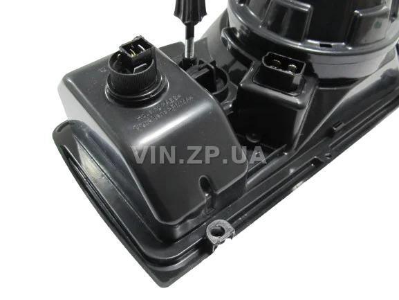 Фара ВАЗ 2104, 2105, 2107 ESER левая, желтый поворот, рисунок ''киржач'' 3