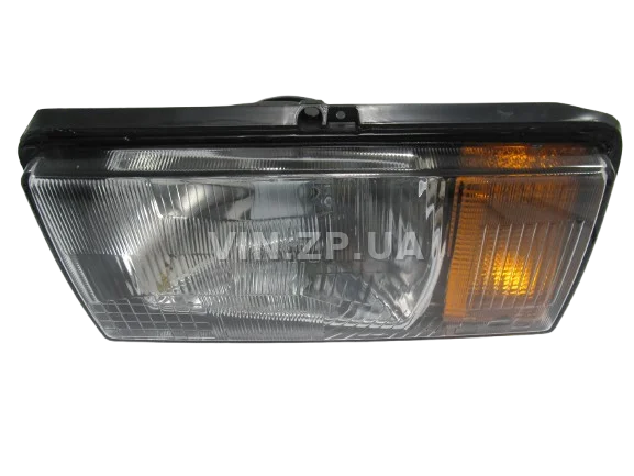 Фара ВАЗ 2104, 2105, 2107 ESER левая, желтый поворот, рисунок ''киржач''