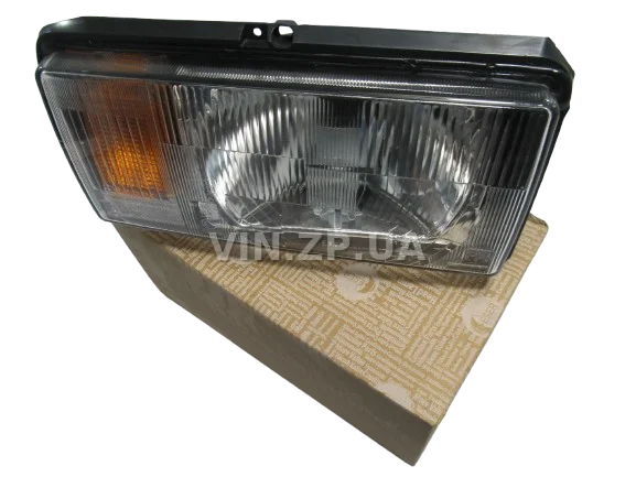 Фара ВАЗ 2104, 2105, 2107 ESER правая, желтый поворот, рисунок ''освар'' 4