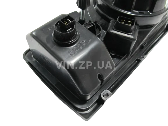 Фара ВАЗ 2104, 2105, 2107 ESER левая, желтый поворот, рисунок ''освар'' 3