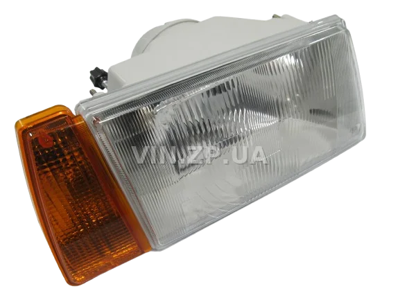 Фара ВАЗ 2108, 2109, 21099 ESER правая, жёлтый поворот, рисунок ''освар'