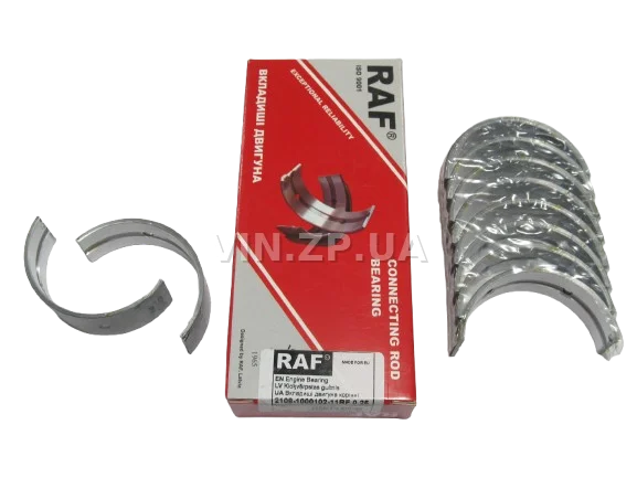 Вкладыши ВАЗ 2108, 2109, 21099, 2110, 2111, 2112, корень 0.25 RAF 3