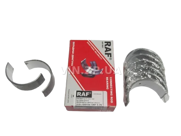 Вкладыши ВАЗ 2101, 2102, 2103, 2104, 2105, 2106, 2107, шатун 0.75 RAF 3