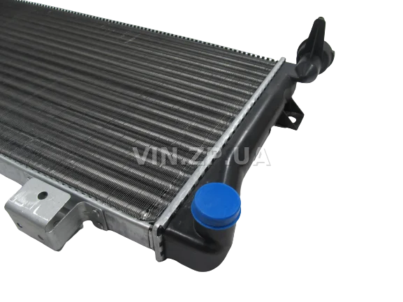 Радиатор охлаждения EuroEx ВАЗ 2121, 21213, 21214, 2131, алюминиевый 3