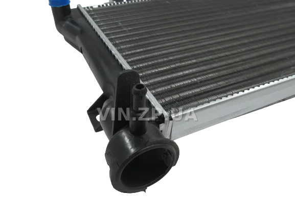 Радиатор охлаждения EuroEx ВАЗ 2121, 21213, 21214, 2131, алюминиевый 4