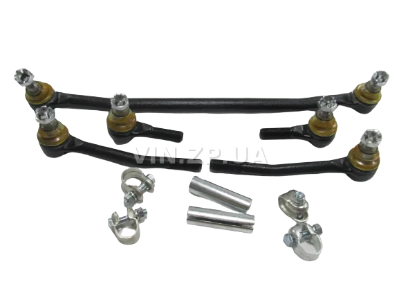 Трапеция рулевая EuroEx ВАЗ 2101, 2102, 2103, 2104, 2105, 2106, 2107, рулевые тяги, наконечники, комплект с крепежом 2