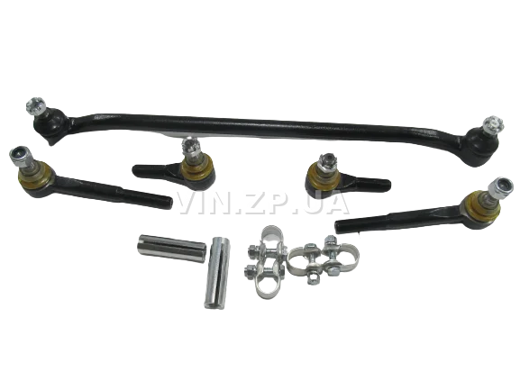 Трапеция рулевая EuroEx ВАЗ 2121, 21213, 21214, 2120, рулевые тяги, наконечники, комплект с крепежом 2