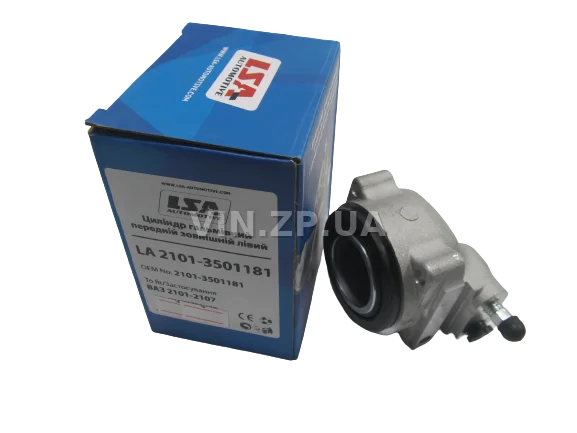 Цилиндр тормозной передний LSA ВАЗ 2101, 2102, 2103, 2104, 2105, 2106, 2107, наружный левый суппорт