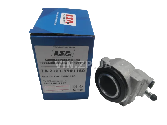 Цилиндр тормозной передний LSA ВАЗ 2101, 2102, 2103, 2104, 2105, 2106, 2107, наружный правый суппорт