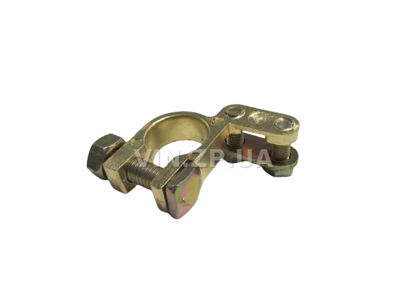 Клеммы аккумулятора ELEGANT легковые авто, цинк с латунным покрытием, комплект 2шт 4