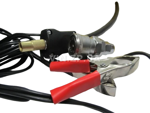 Компрессор автомобильный ELEGANT 300 Вт, 2-поршня ,10 Атм, 90 л/мин, зажимы на АКБ, спиральный.шланг до 7.5м, провод 3м 3