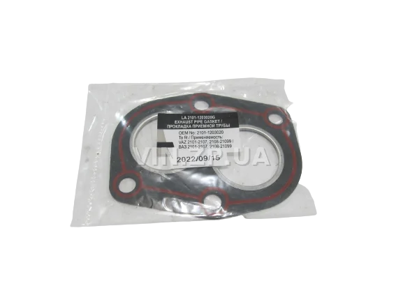 Прокладка приемной трубы ВАЗ 2101, 2102, 2103, 2104, 2105, 2106, 2107, 2108, 2109, 21099, (2110 8кл), с герметиком LSA