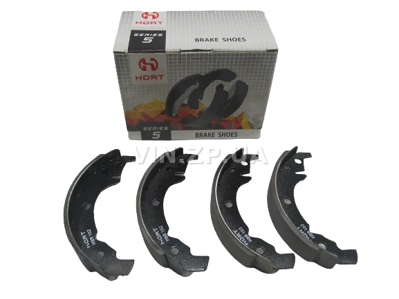 Колодки тормозные задние HORT Таврия 1102, Славута 1103, Дана 1105, комплект 4шт