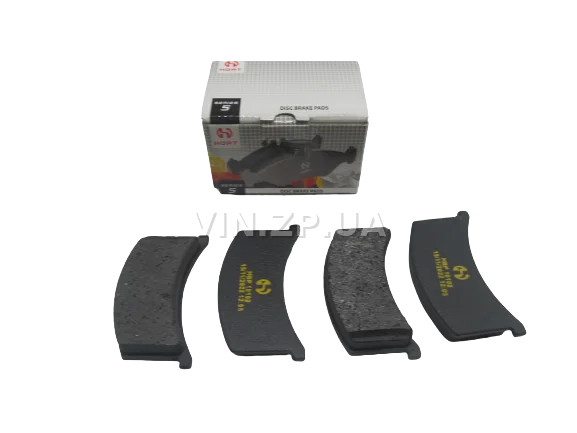 Колодки тормозные передние HORT Таврия 1102, Славута 1103, Дана 1105, комплект 4шт