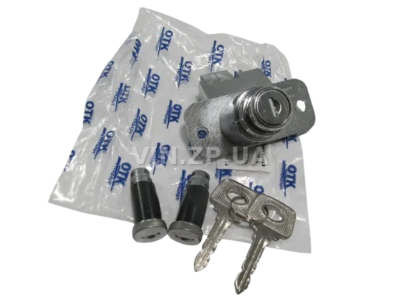 Замок багажника ВАЗ 2108, 2109, 2113, 2114, с личинками, замок 1шт + личинка 2шт + ключ 2шт ОТК