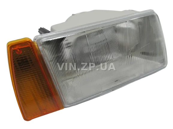Фара ВАЗ 2108, 2109, 21099 STANDARD правая, жёлтый поворот