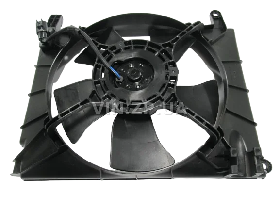 Вентилятор охлаждения Авео 1.5-1.6 без кондиц, основной PARTS MALL с диффузором и мотором, 96536522 2