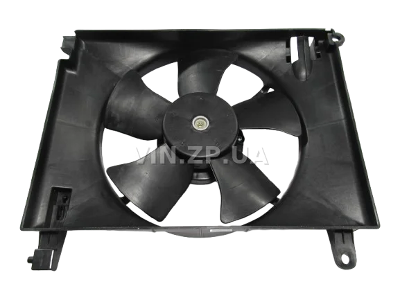 Вентилятор охлаждения Авео 1.5-1.6 без кондиц, основной PARTS MALL с диффузором и мотором, 96536522