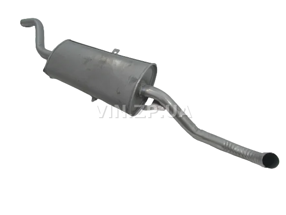 Глушитель ВАЗ 2102 ТЕКС  задний, с кронштейном для усиления трубы