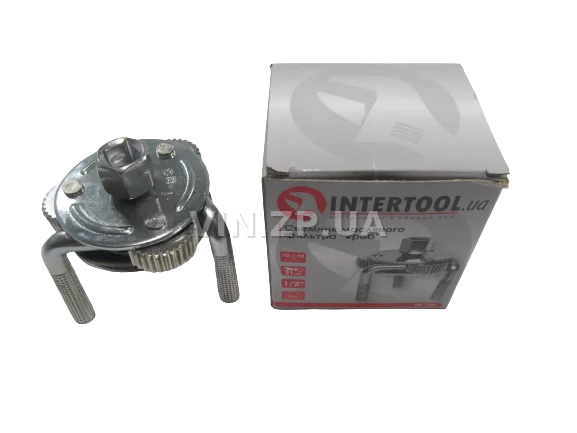 Съемник масляного фильтра "краб" INTERTOOL, универсальный, диаметр захвата 70-130мм