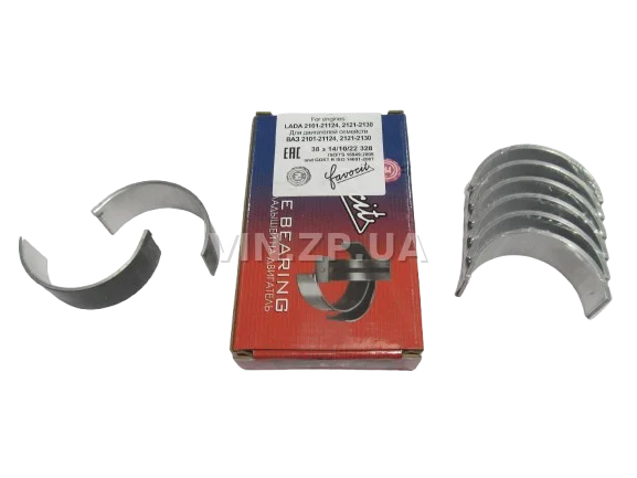 Вкладыши ВАЗ 2101, 2102, 2103, 2104, 2105, 2106, 2107, шатун 0.50  FAVORIT 3