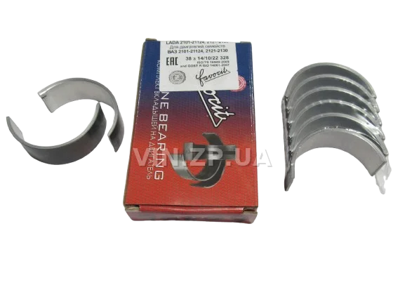 Вкладыши ВАЗ 2101, 2102, 2103, 2104, 2105, 2106, 2107, шатун 1.00  FAVORIT 3