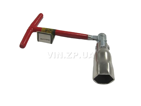 Ключ свечной 21мм INTERTOOL "Домашний Мастер" с карданным механизмом 2