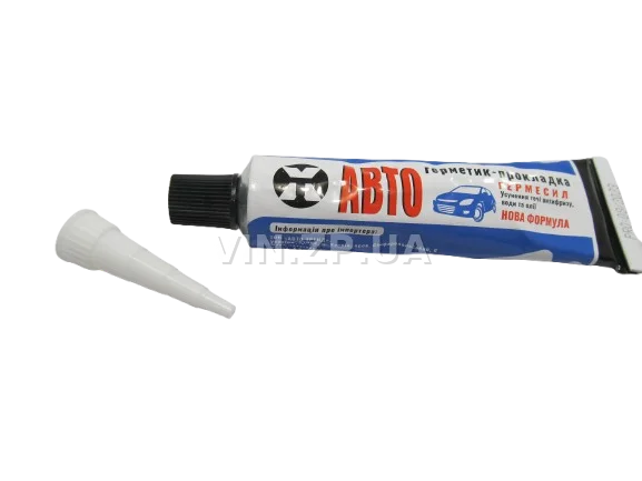 Герметик силиконовый 50гр ГЕРМЕСИЛ черный