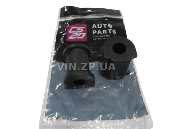 Втулка стабилизатора ВАЗ 2110, 2111, 2112 CS-20 переднего, резина, комплект 2шт 3