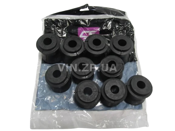 Втулки реактивных тяг штанг ВАЗ 2101, 2102, 2103, 2104, 2105, 2106, 2107 CS-20 комплект 10шт, резина