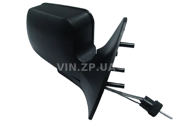 Зеркало ВАЗ 2108, 2109, 21099, 2113, 2114, 2115, с регулировкой, матовое, к-кт 2шт EURO TUN 2