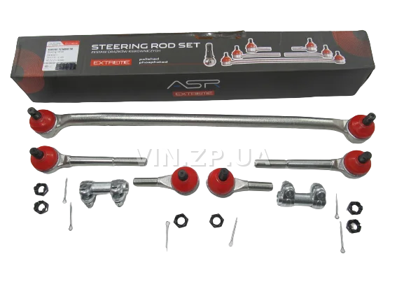 Трапеция рулевая ВАЗ 2121, 21213, рулевые тяги, наконечники, комплект ASR-EXTREME