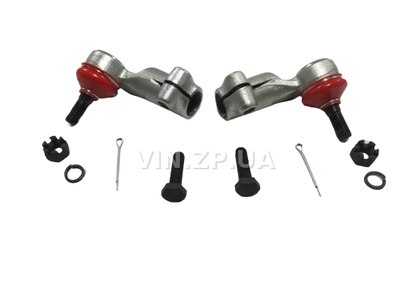 Наконечник рулевой ASR-EXTREME ВАЗ 1117, 1118, 1119, Калина, наружный короткий, комплект 2шт 2