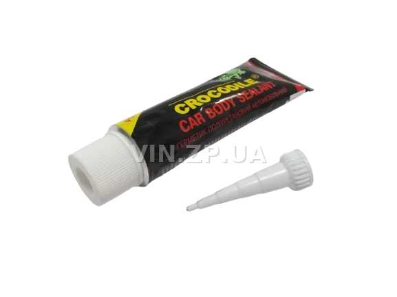 Герметик для швов 60мл CROCODILE полиуретановый белый