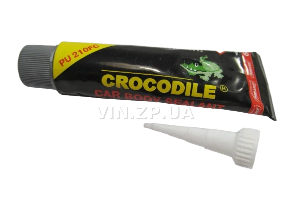 Герметик для швов 60мл CROCODILE полиуретановый серый