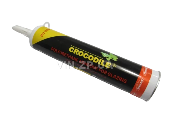 Клей для автомобильного стекла 310мл CROCODILE полиуретановый, под пистолет