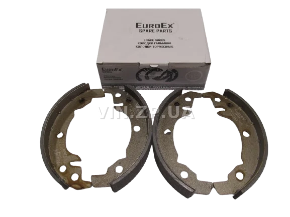 Колодки тормозные задние Таврия 1102, 1103, 1105, к-кт 4 шт EuroEx 4