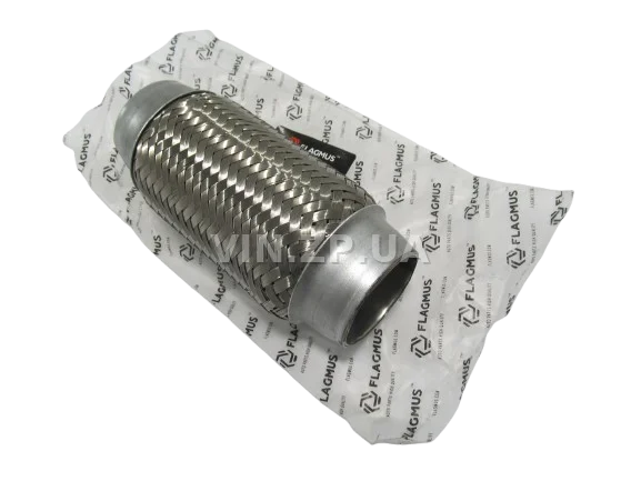 Гофра глушителя и приемной трубы 45 х 150 FLAGMUS 3-х слойная 3