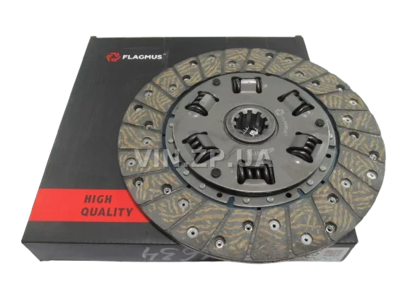 Диск сцепления ГАЗ, Газель, Волга FLAGMUS с двигателем ЗМЗ 402 3