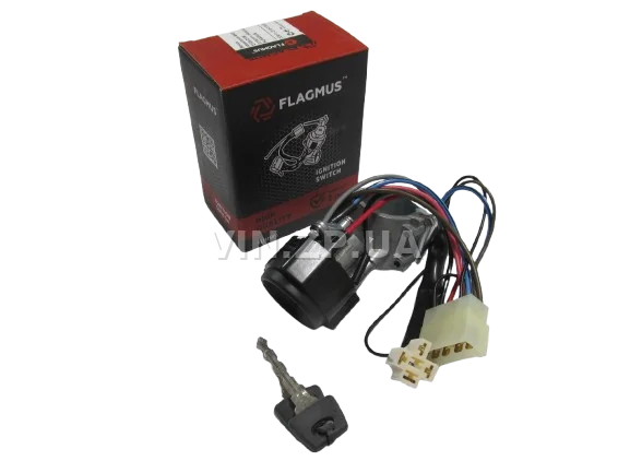 Замок зажигания ВАЗ 2108, 2109, Таврия 1102, 1103, 1105, ОКА 1111, (старый образец) FLAGMUS