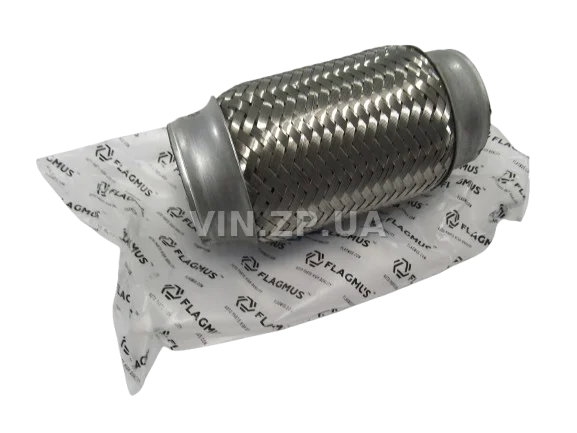 Гофра глушителя и приемной трубы 55 х 150 FLAGMUS 3-х слойная 3