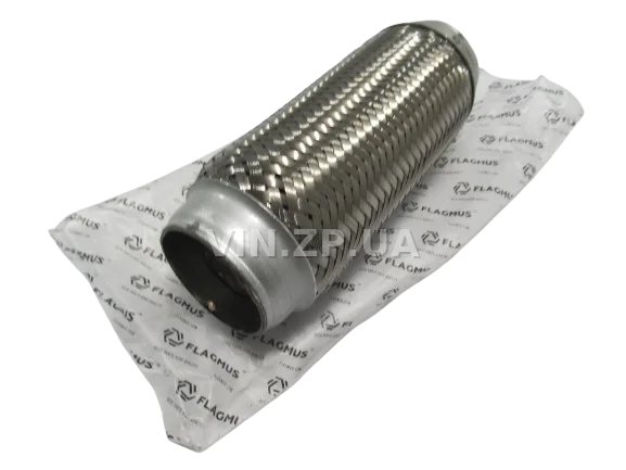 Гофра глушителя и приемной трубы 55 х 200 FLAGMUS 3-х слойная 3
