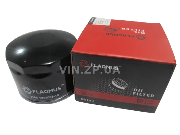 Фильтр масляный Flagmus 2108-2115 Таврия Сенс 2108-1012005 3