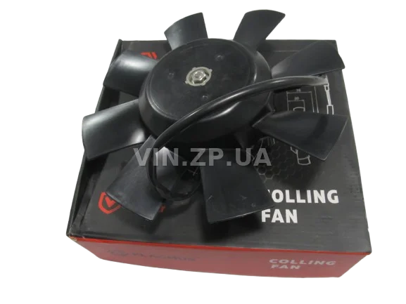 Вентилятор охлаждения ВАЗ 2103-2107, 2108-21099, 2115, 2110, ЗАЗ 1102 FLAGMUS с крыльчаткой и мотором 3