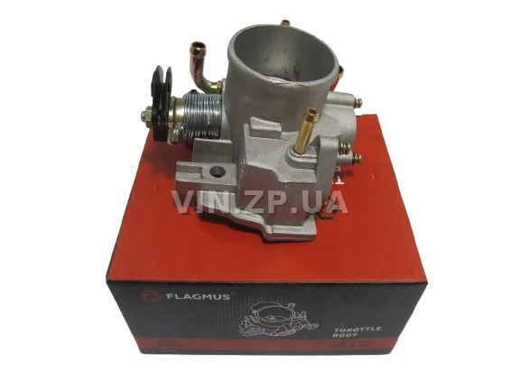 Дроссельная заслонка d46 мм ВАЗ 2110-2112, 2113-2115, 2170, 1117--1118 FLAGMUS OEM 2112-1148010 5