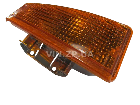 Фара ВАЗ 2108, 2109, 21099 ESER левая, жёлтый поворот, рисунок ''киржач'' 4