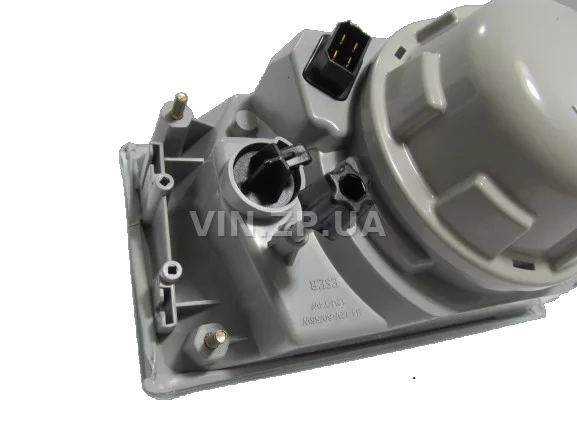 Фара ВАЗ 2108, 2109, 21099 ESER правая, жёлтый поворот, рисунок ''киржач'' 3